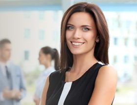 Powerful women in business attire